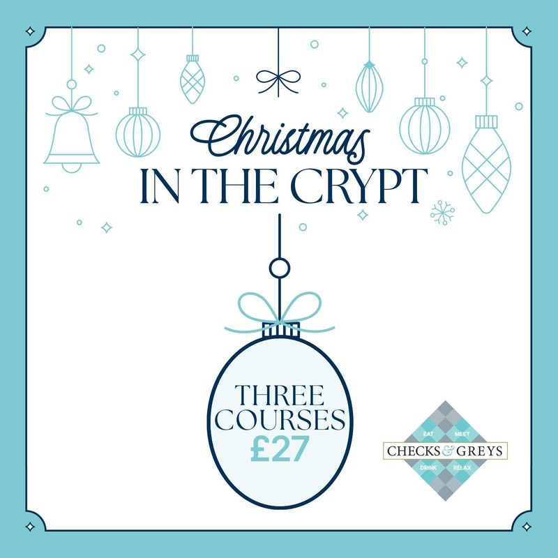 Christmas in the Crypt - 3 Courses