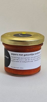 Pepers met gekonfijte knoflook ?️?️?