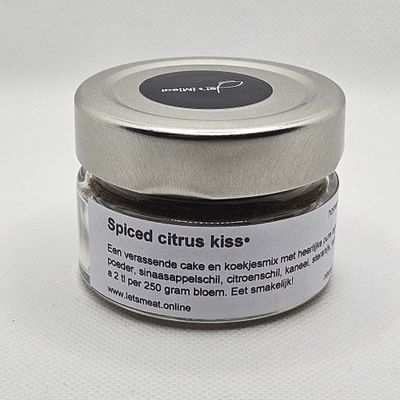 Spiced citrus kiss