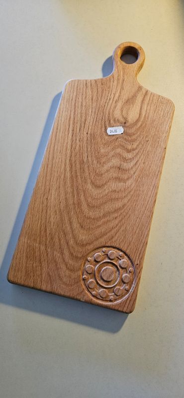 Handgemaakte Serveerplank met Zeeuwse knoop (L)