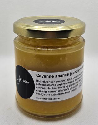 Cayenne ananas ?️? (zonder suiker)