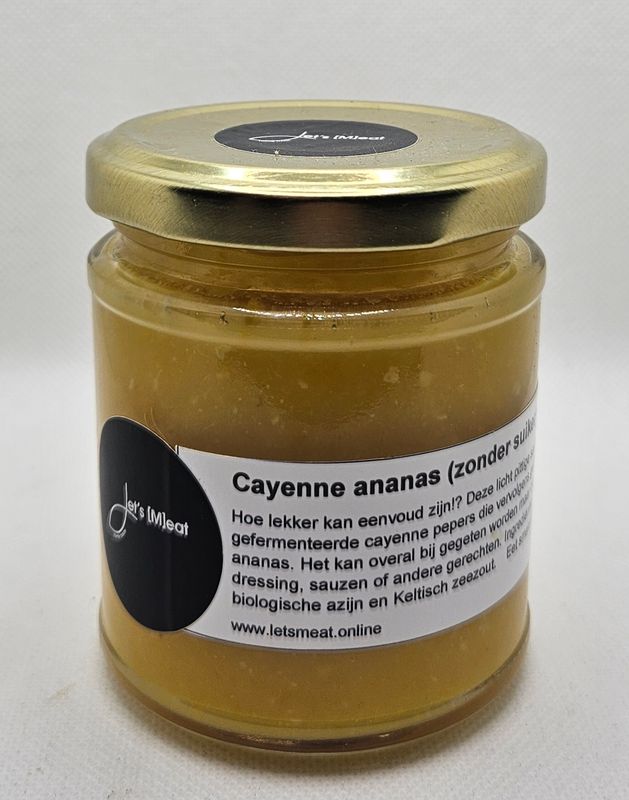 Cayenne ananas ?️? (zonder suiker)