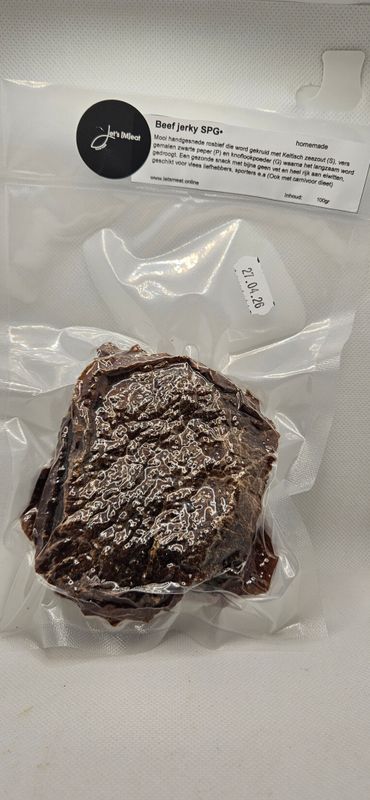 Beef jerky SPG