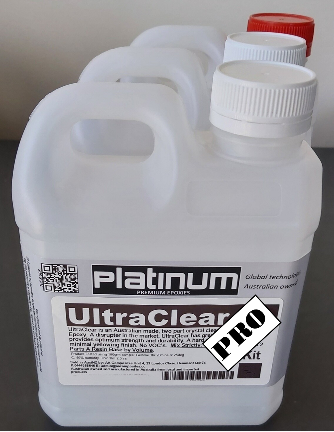 Platinum Ultraclear PRO Food Safe epoxy resin