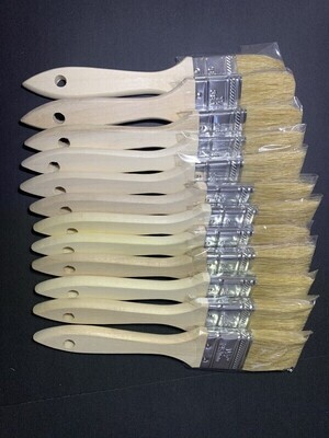 Brushes - great industrial quality - 25mm to 100mm. Twin Pack (2 brushes) or Box (12 brushes)