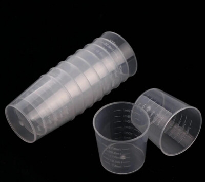 Epoxy and Silicone Measuring Cups 30ml (medicine tumbler)