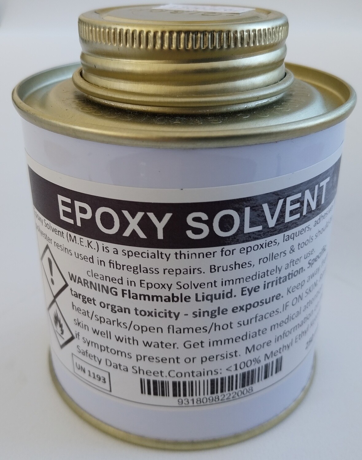 MEK - Epoxy Solvent, Cleaning Solution