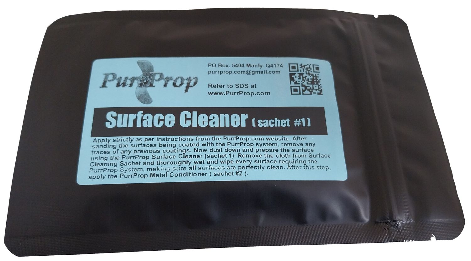PurrProp II Surface Cleaner Sachet #1 - (box of 10)