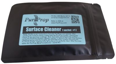 PurrProp II Surface Cleaner Sachet #1 - (box of 10)
