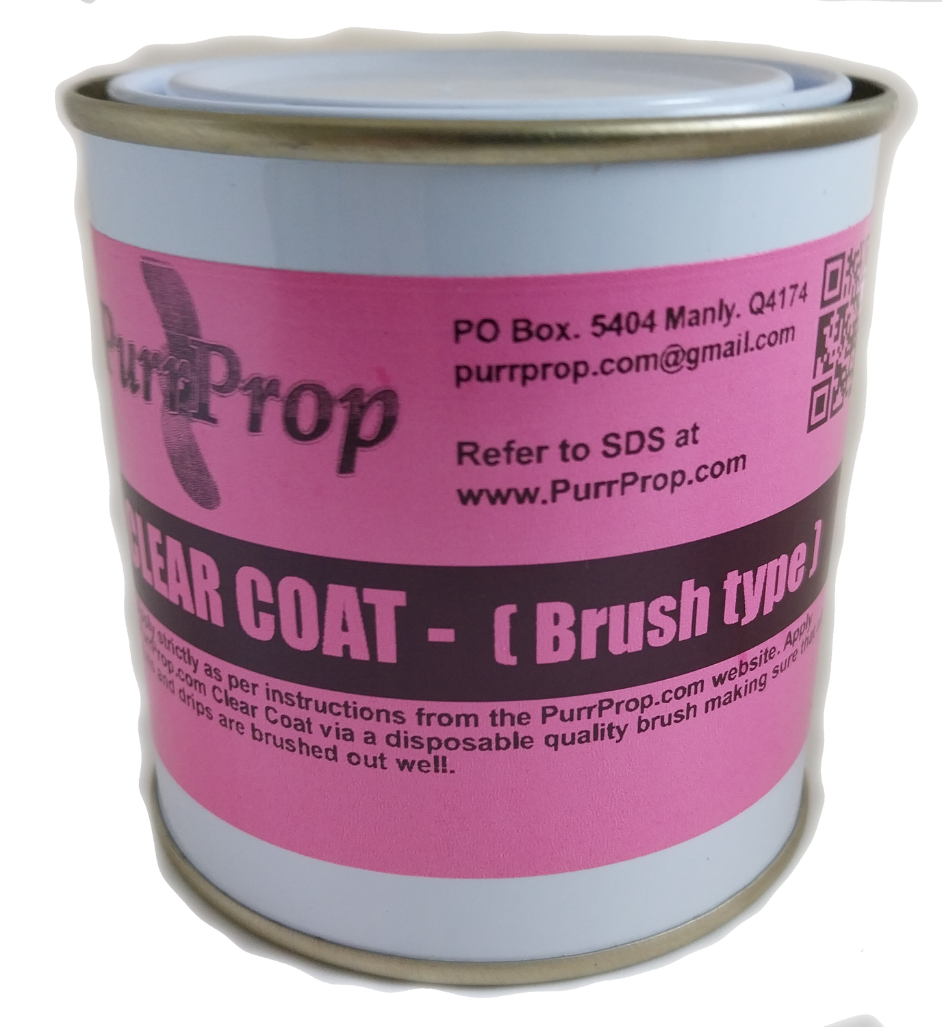 PurrProp II ClearCoat (brush application type) - pack of 2