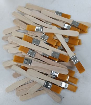 Brushes - Nylon Fiber Bristle (50 pcs) - Versatile Art Paint Brushes for Acrylic, Oil, Gouache, Wall Art, Soft Painting, Plus Mobile Phone, Tablet, Keyboard, Electronic PCB Cleaning and Repair