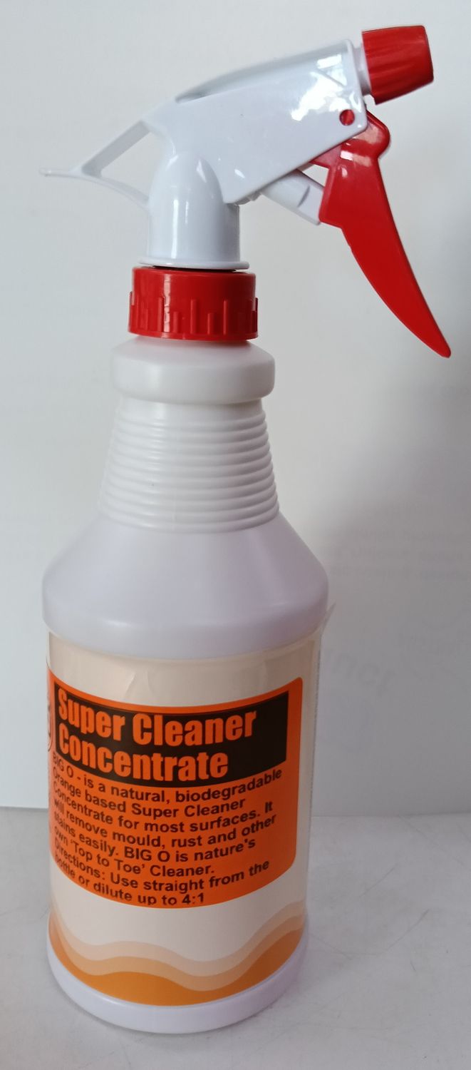 Big O - Citrus Super Cleaner Concentrate,  Environmentally Safe 500 ml &quot;Clean Top to Toe with Big O&quot;, Pick up or Delivered: Click &amp; Collect Hemmant, Pack Type: Spray Pack 500 ml