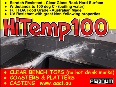 Platinum HiTemp100 - 100 deg C heat resistant. - FDA Food Grade - (a development of our famous Platinum 360+).