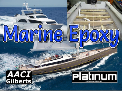 Marine Epoxy (ideal for all stages of boatbuilding and outside work).