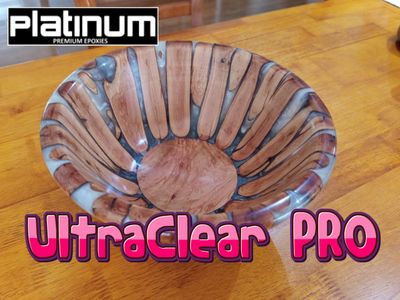 Platinum UltraClear PRO. A superior epoxy resin for casting or coating. From microns thin to 30mm thick