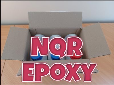 Trade Surplus NQR - Clear Epoxy Resin 2:1 ratio by weight. (A versatile Casting or Coating resin)