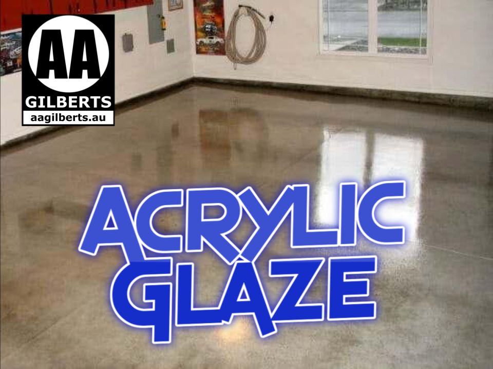 Acrylic Glaze, coating and sealing driveways, works and other items with a clear glossy finish (no mixing needed)