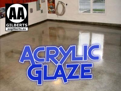 Acrylic Glaze, coating and sealing driveways, works and other items with a clear glossy finish (no mixing needed)
