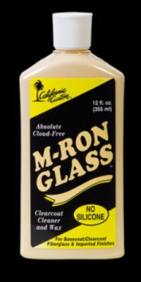 M-Ron Glass - cleaner and wax - deep shine and a high luster for vehicles.