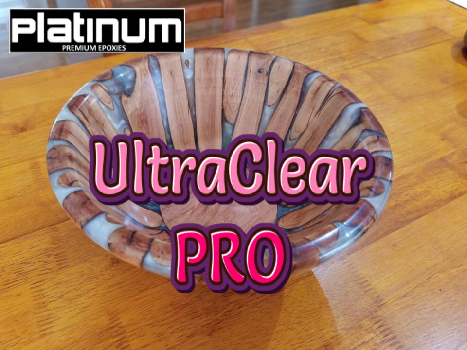 Platinum UltraClear PRO. A superior epoxy resin for casting or coating. From microns thin to 30mm thick
