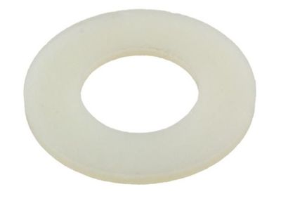Washer - M16 (5/8&quot;) x 30mm x 3mm Natural Nylon Flat  HEC Standard - Priced from $0.50each