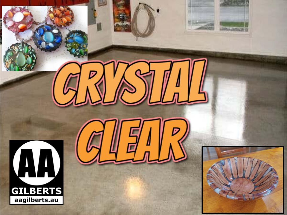 CRYSTAL CLEAR Epoxy Resin 2:1 ratio by weight. (A multi-purpose laminating,  Casting or Coating resin)