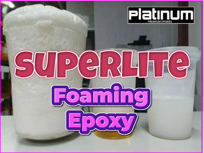 SuperLite Foaming Epoxy Resin - Expands over 8 times