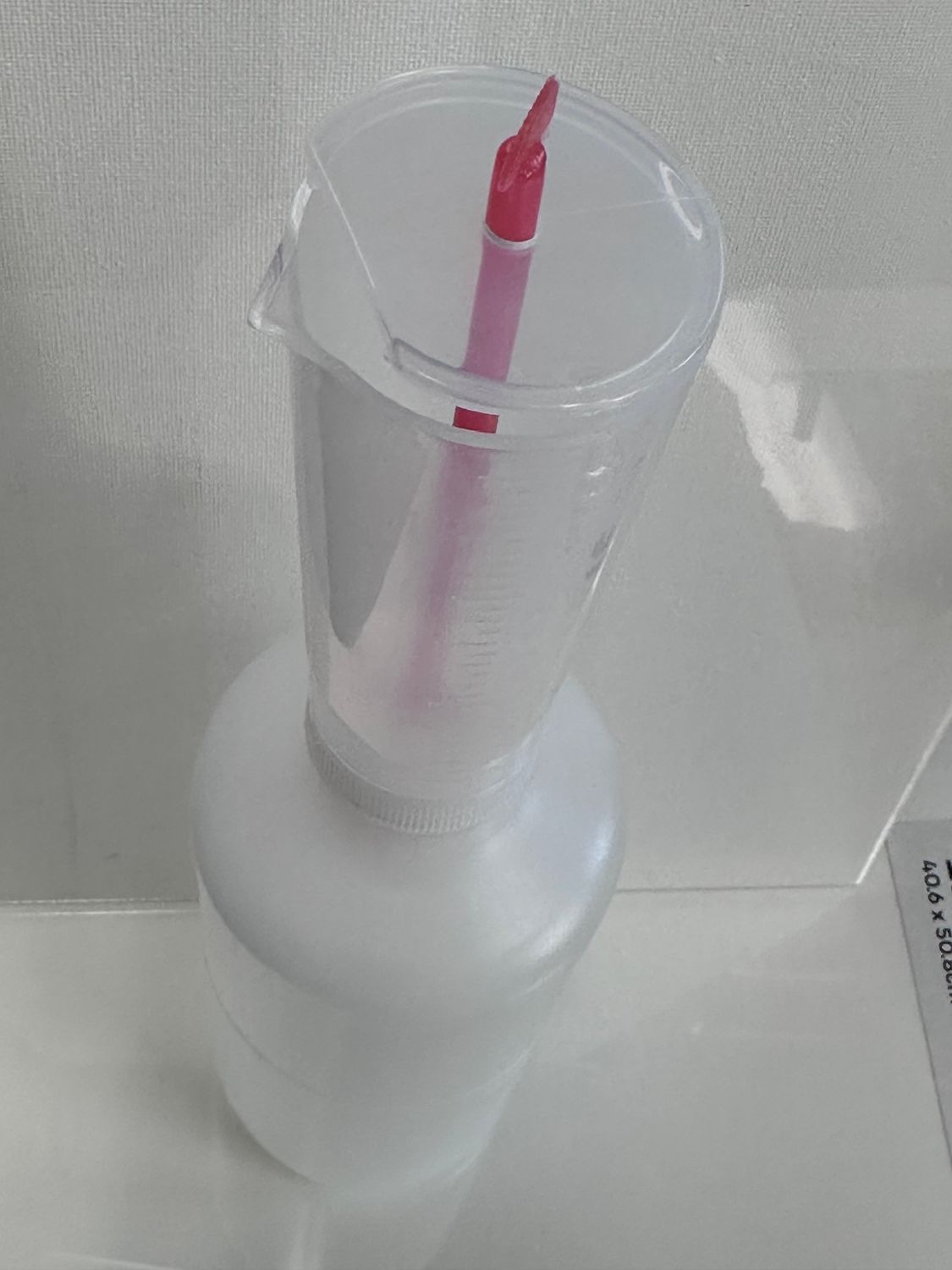 Catalyst MEKP Dispenser 500ml container - metered
