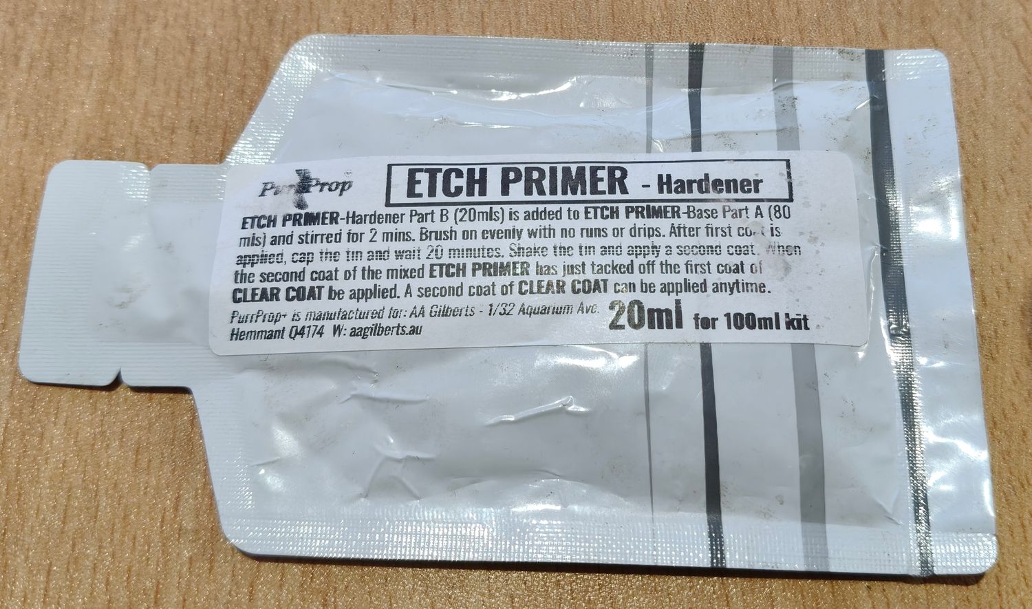 PurrProp+ Activator for Base Coat/Etch Primer