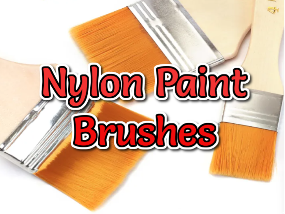 Brushes - Nylon super soft Fiber Bristle - various sizes