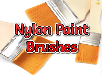 Brushes - Nylon super soft Fiber Bristle - various sizes