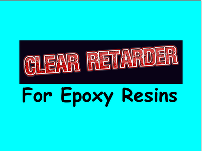 Clear Retarder Kit (for Epoxy Resins) - Slows down your favourite epoxy to give you more working time.