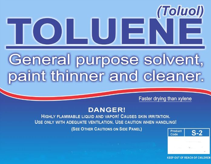 Toluene - Solvent, Cleaning Solution