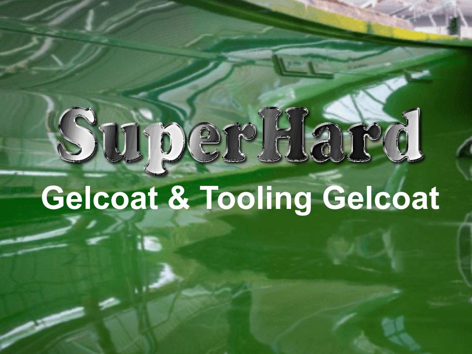 SuperHard Gelcoat - Porcelain infused (ISO Polyester based), White or Pigmented Natural