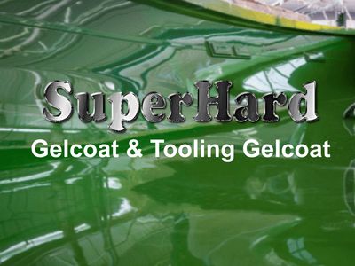 SuperHard Gelcoat - Porcelain infused (Vinylester based), White or Pigmented Natural