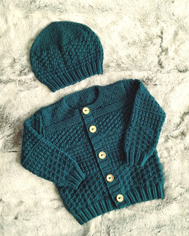 Austin Cardigan &amp; Beanie
