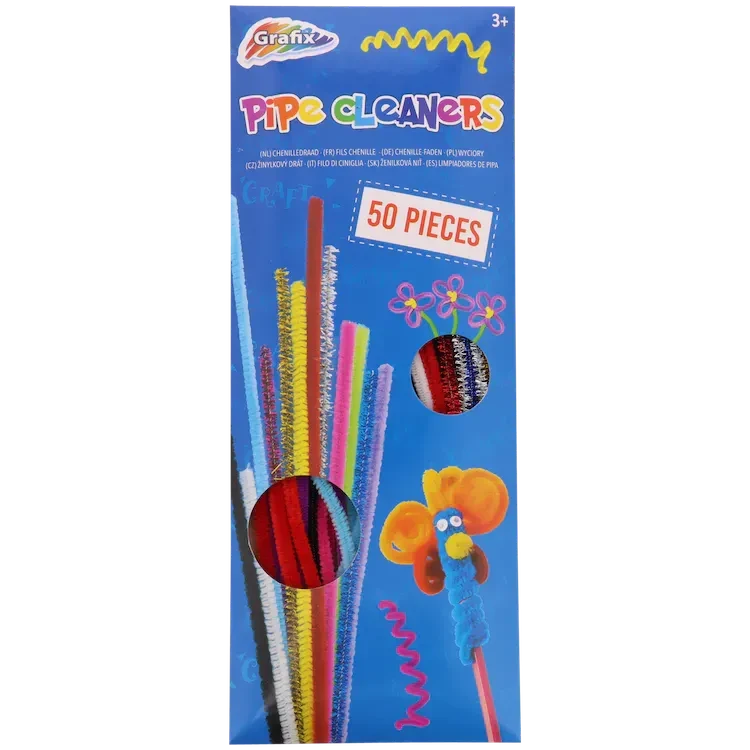 Pfeiffenreiniger -Bunt - 50er
