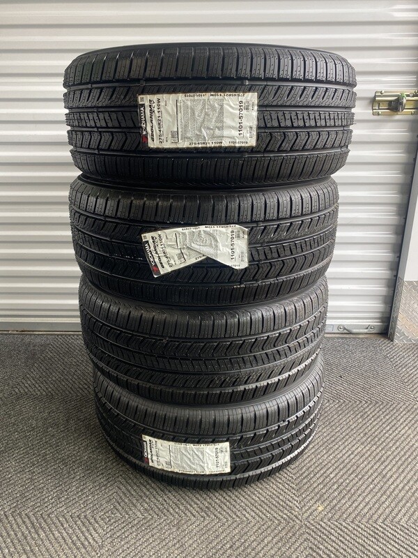 275/45r21 110W XL Yokohama Geolander X-CV Set of 4 Tires