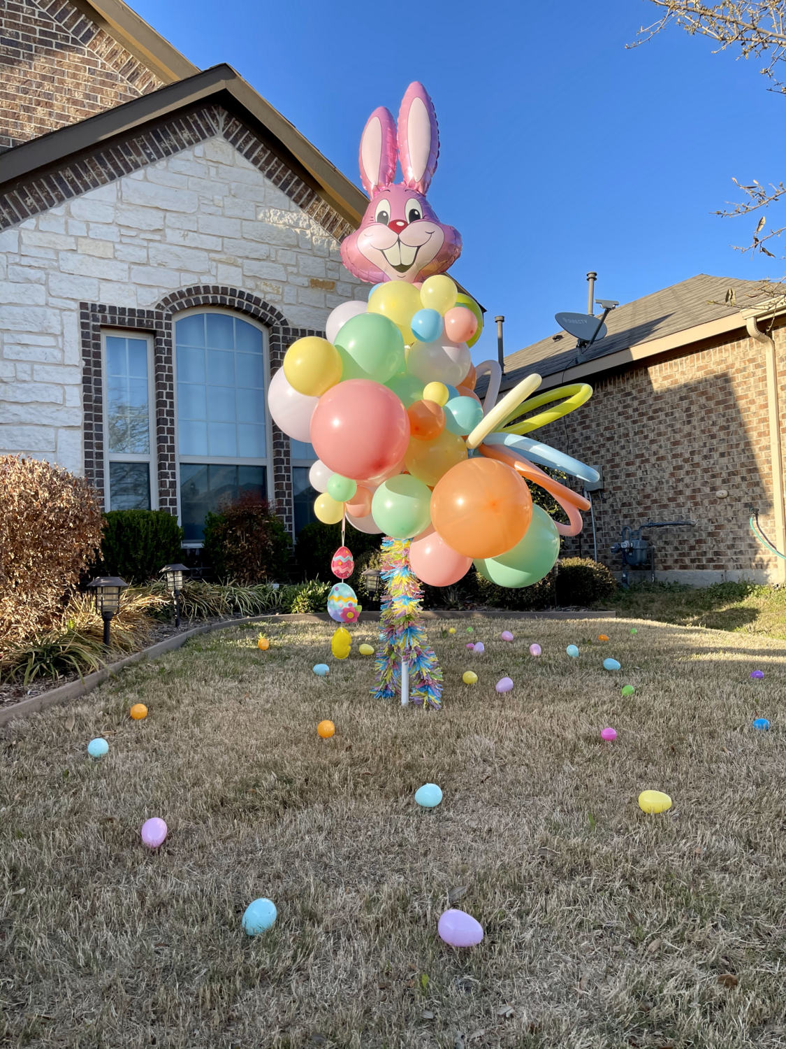 Easter Bunny Yard Stand