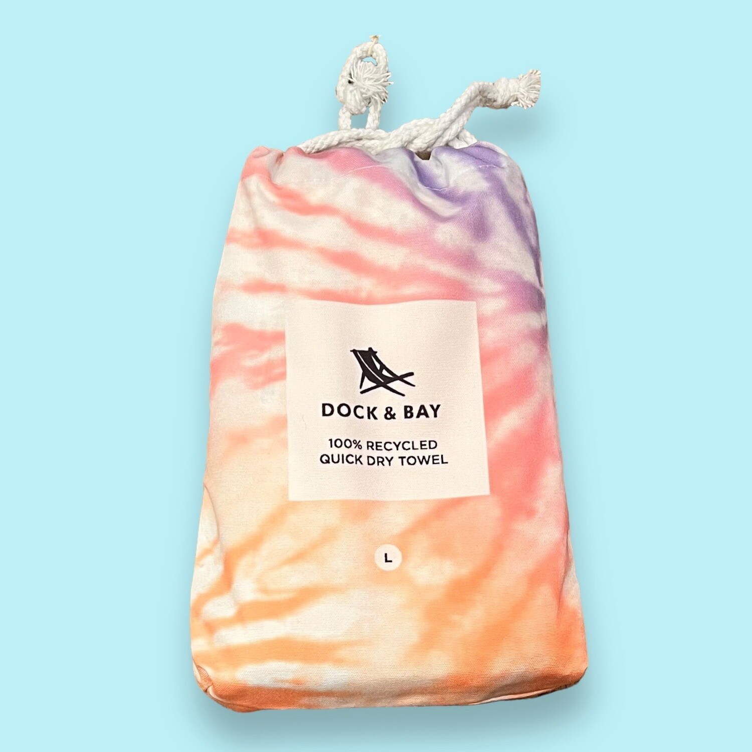 Quick Dry Towel, Color: Tie-Dye