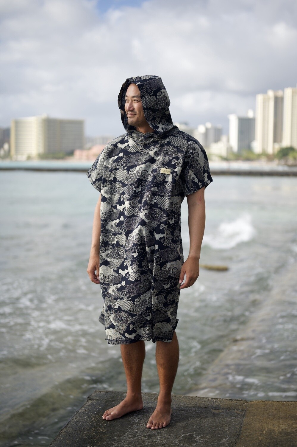 Surf Poncho  - Floral