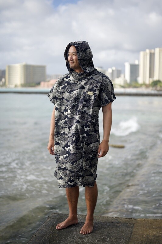 Surf Poncho  - Floral