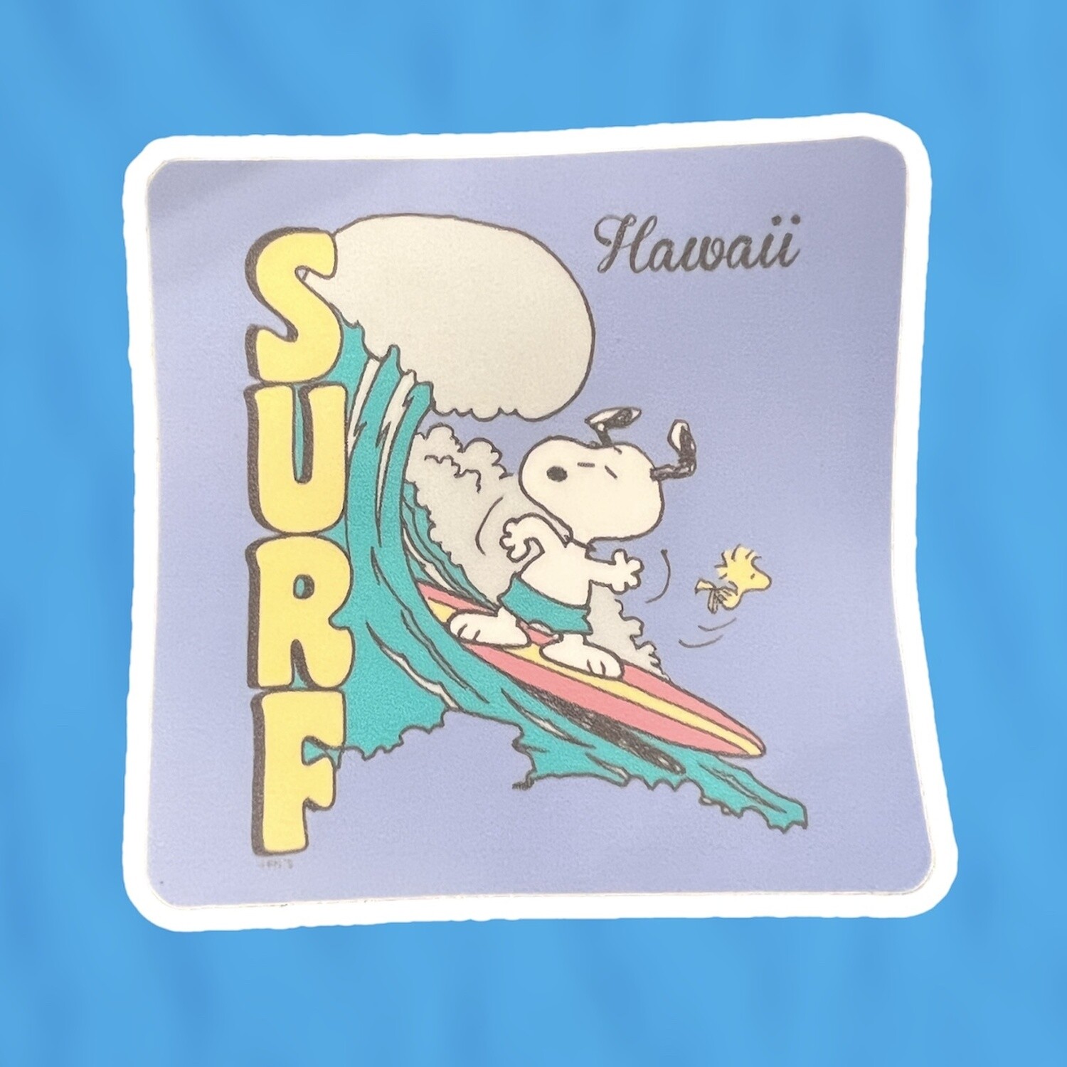 Peanuts Surf Sticker, Size: Large