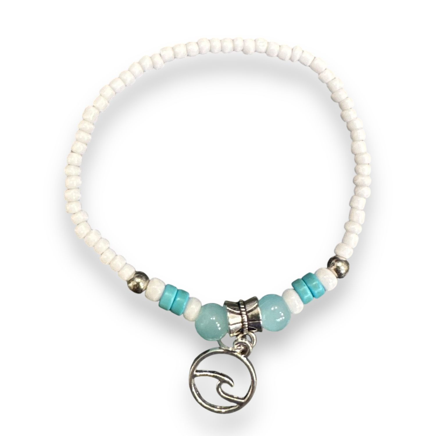 Beachy Bracelets, Style: 432 Keiki Blue Wave