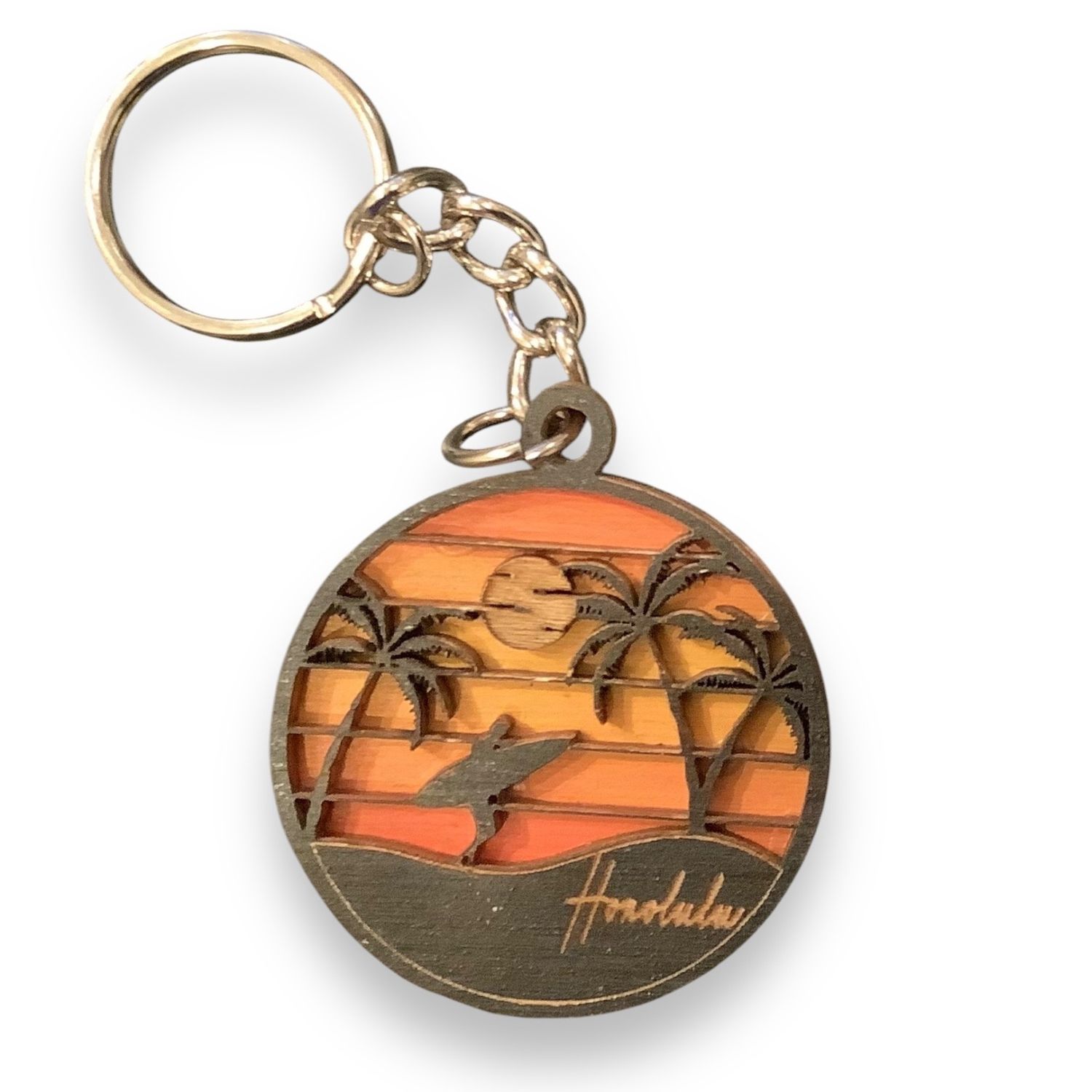 Key Chain, Style: Surfer Sunset