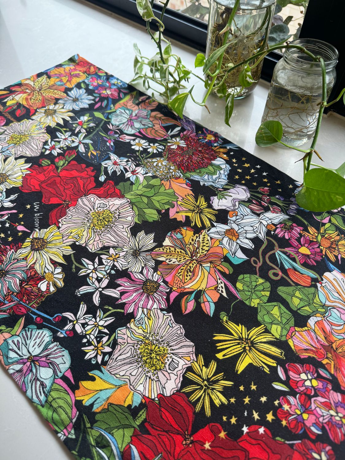 Cotton linen tea towel range