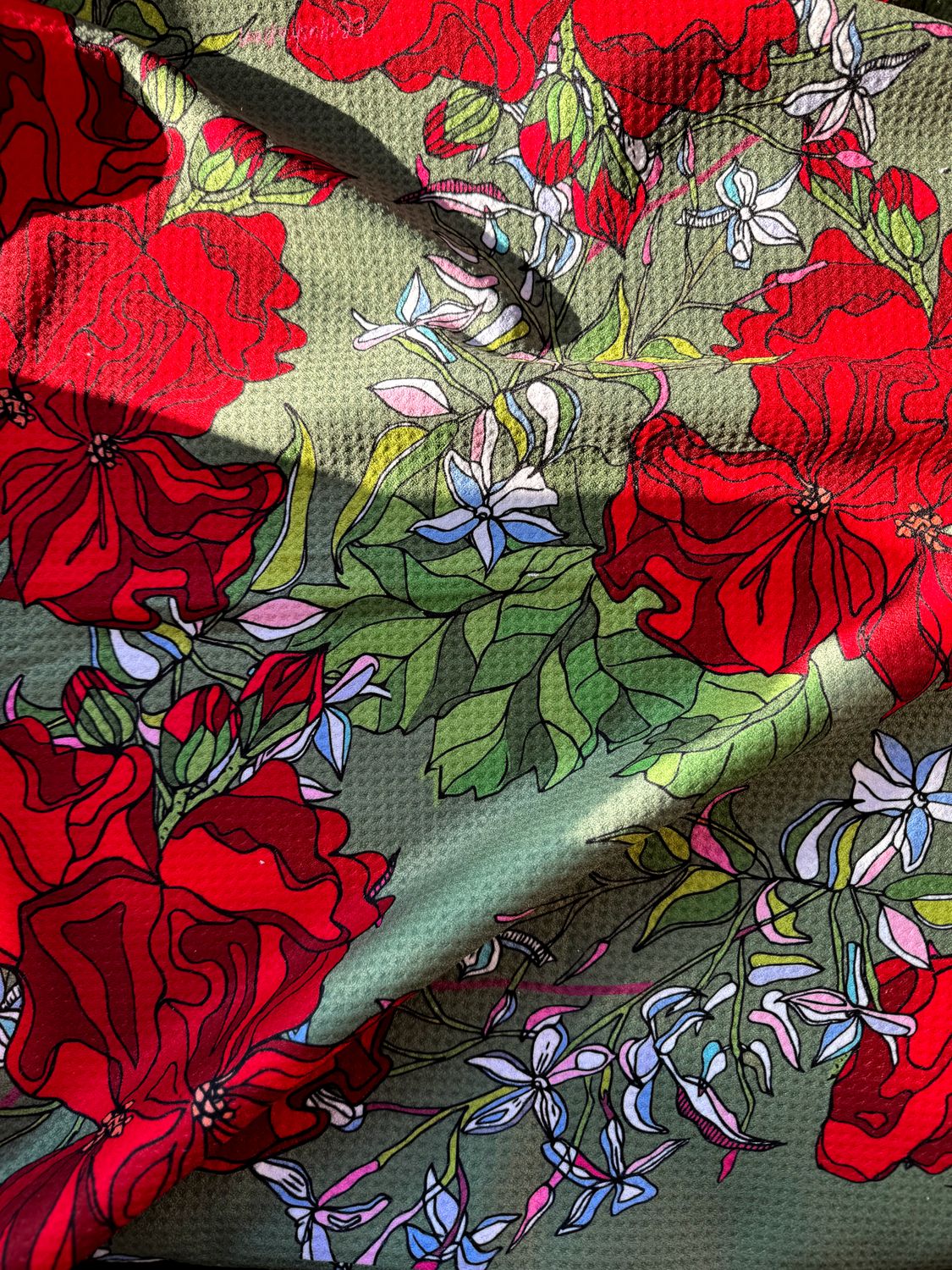 Recycled micro-poly tea towel range