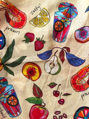 Cotton linen tea towel range