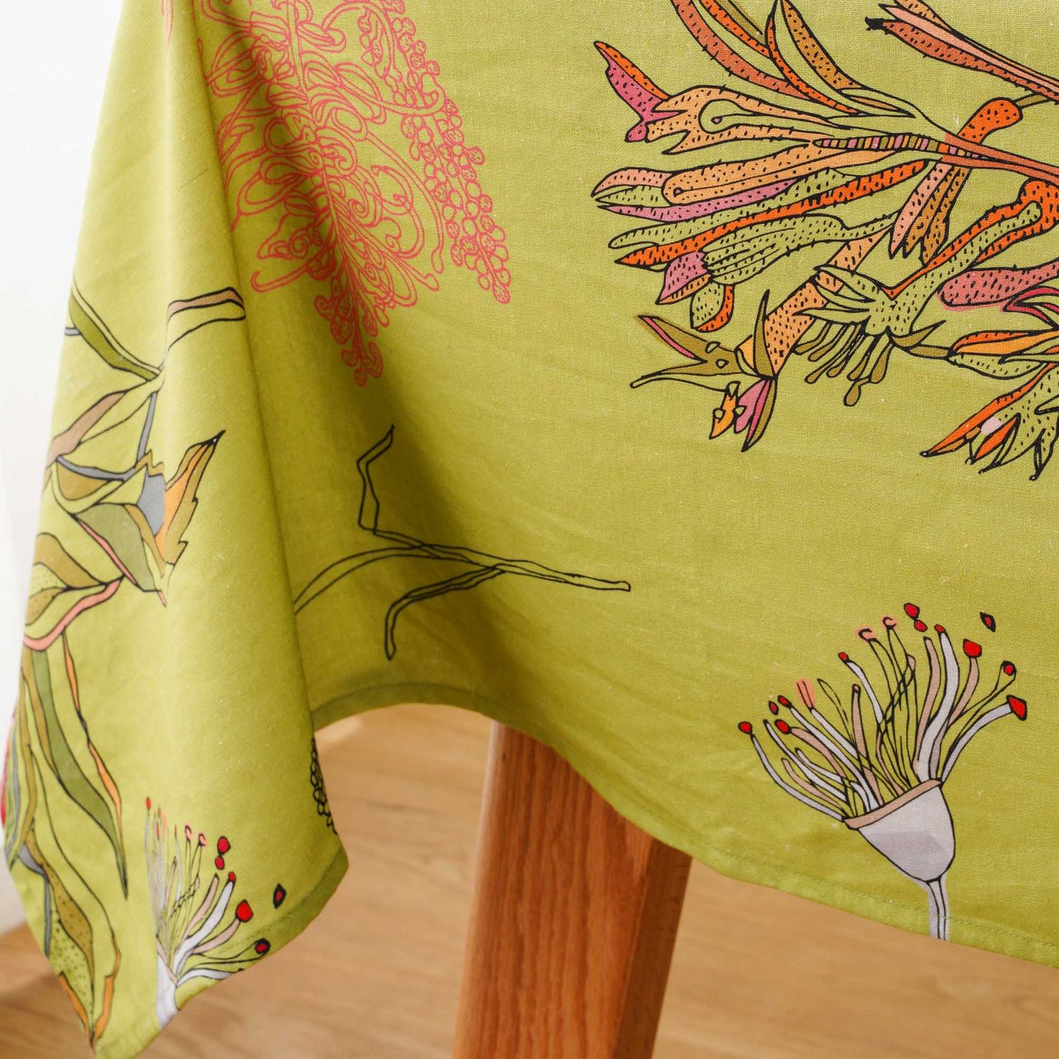 'Native Flora - Green Paradise' tablecloth