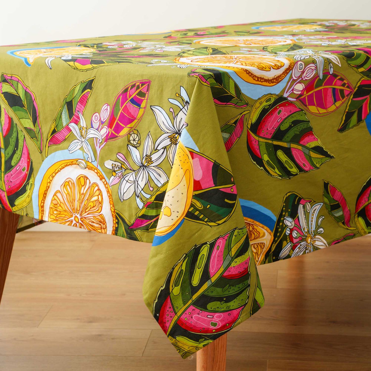 'Lemon Life' rectangle tablecloth